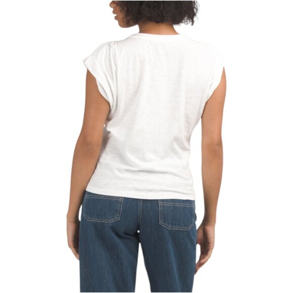 DEMOCRACY Cap Sleeve Twist Knit Top - Picture 2 of 2